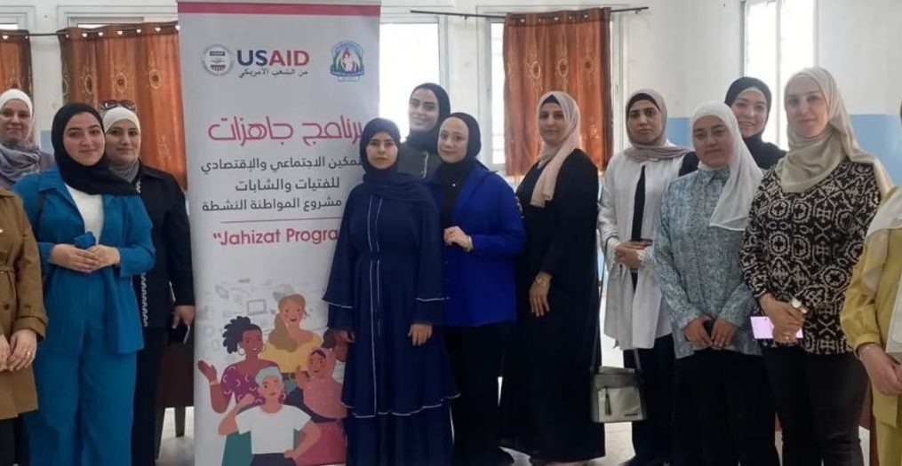 Jabal Alnar Club holds Basic Skills Training in the labor Market in partnership with the Aumnia Youth Center in Jenin City as part of the Jahazat project